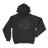Zodiac Wheel Chart Unisex Hoodie Black